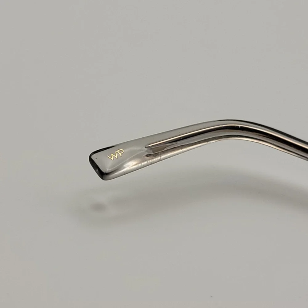 Warby Parker Walsh 5000 Eyeglasses Frames Only 49-20-145 Polished Gold Round